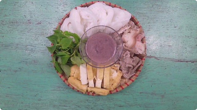 Bún đậu mắm tôm