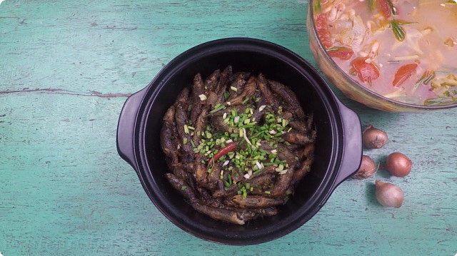 Cá bống kho tiêu