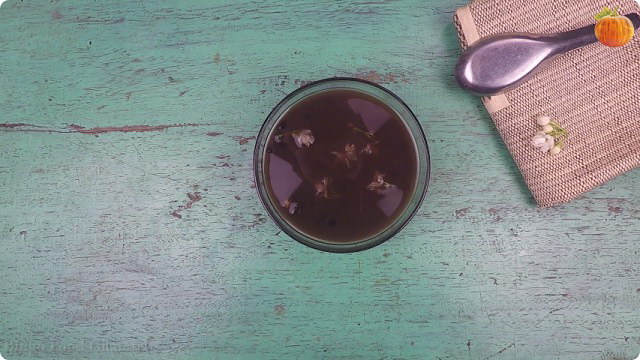 Chè đậu đen hoa nhài