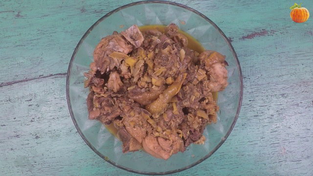 Gà nấu giả cầy