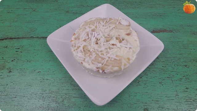 Kem chuối sữa chua