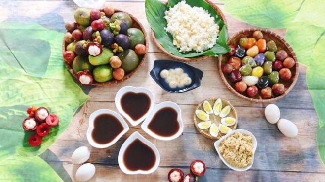 Mâm cỗ cúng Tết Đoan Ngọ