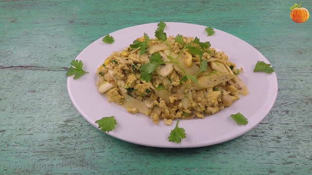 Niễng xào trứng