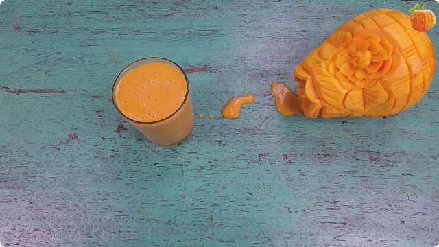 Sữa bí ngô mật ong