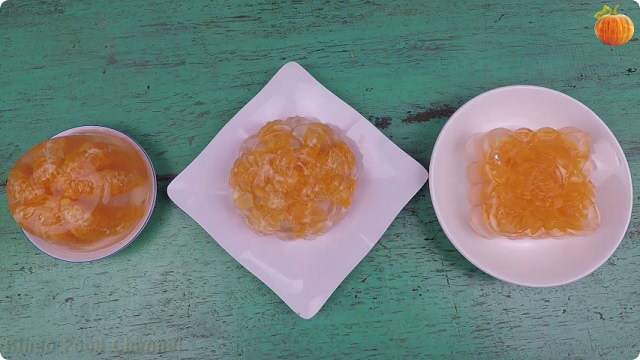 Thạch rau câu cam tươi