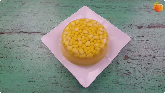 Thạch rau câu ngô - cốt dừa