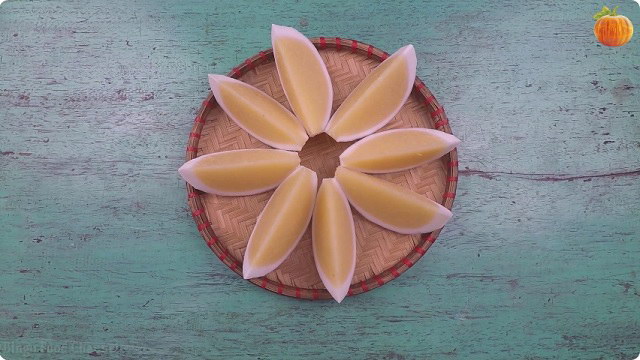 Thạch rau câu nước dừa - đậu xanh