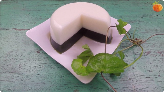 Thạch rau câu rau má - cốt dừa