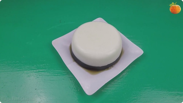 Thạch rau câu rau má - sữa đặc