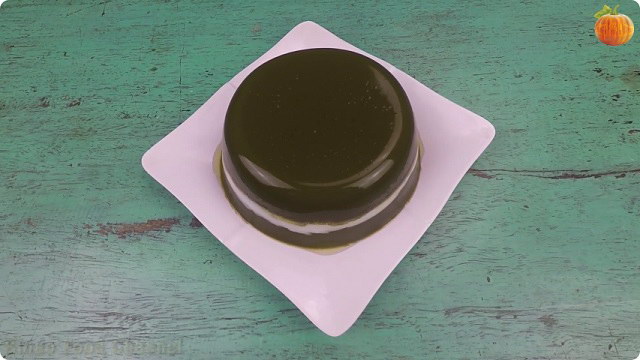 Thạch rau câu trà xanh - sữa tươi