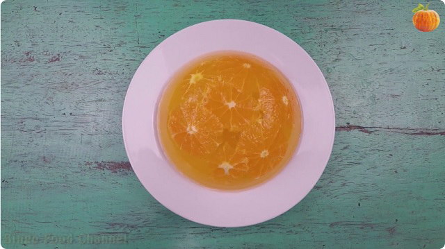 Thạch rau câu vị cam