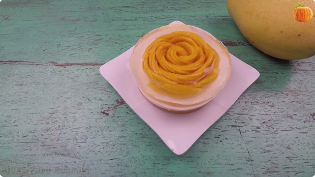 Thạch rau câu xoài tươi cốt dừa