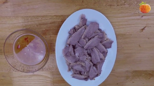 Cách pha nước mắm gừng chấm vịt - ngan