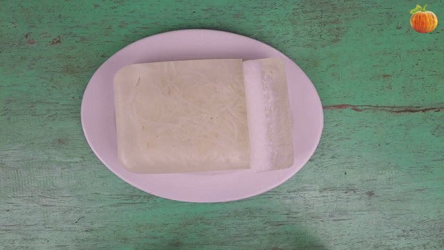 Thạch rau câu nước dừa