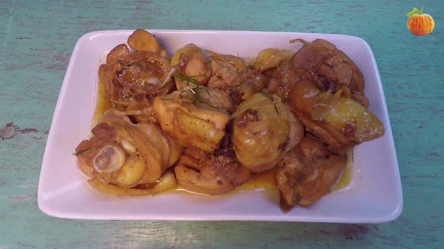 Thịt gà kho gừng