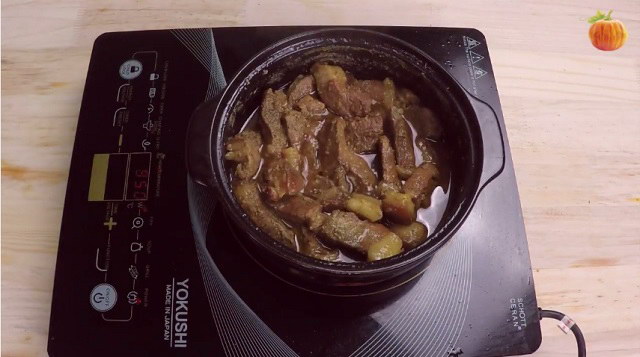 Thịt lợn kho tàu không dùng nước dừa (kiểu miền Bắc)